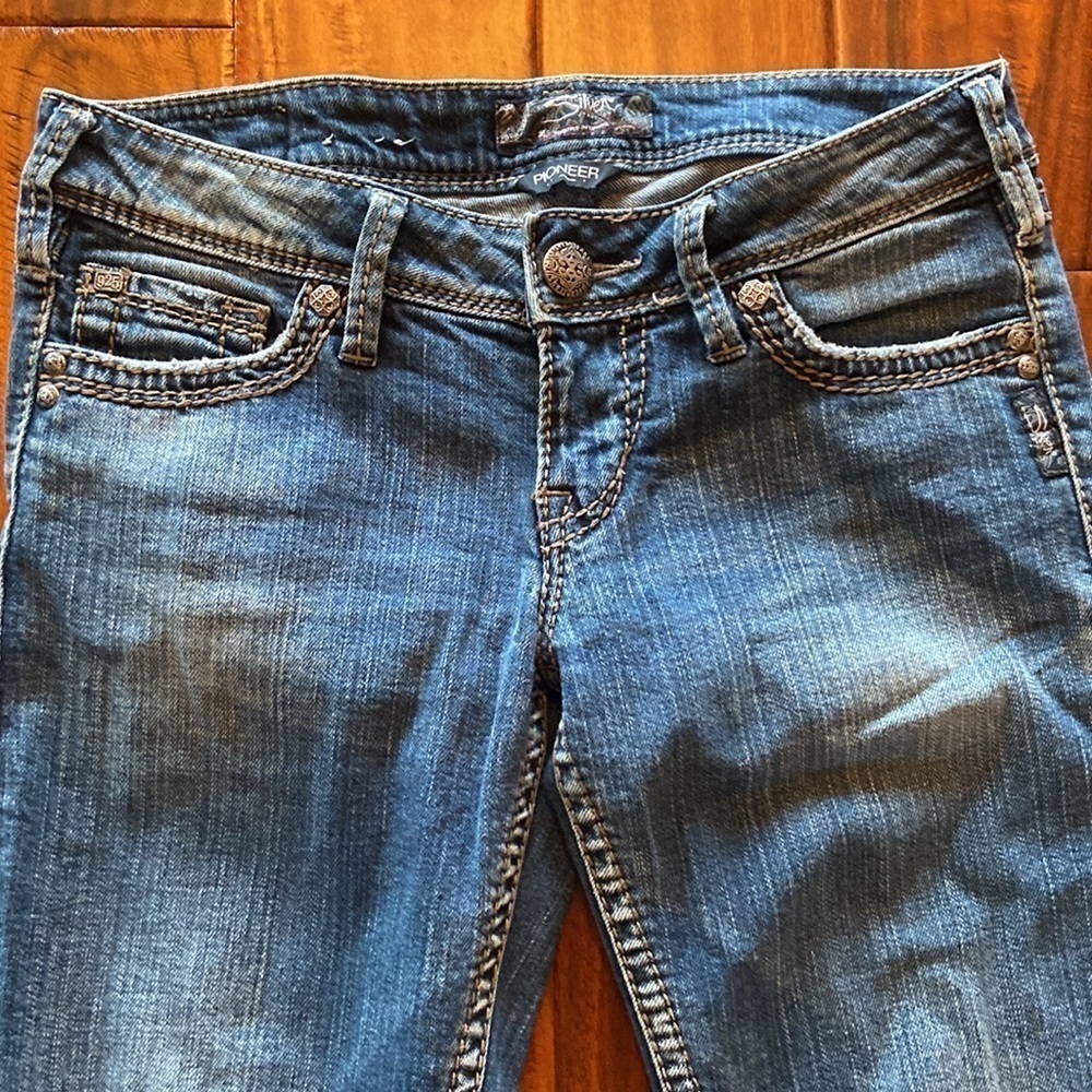 Womens Silver Jeans Co. Pioneer Jeans in Size 27x31 [LIKE NEW] - Picture 2 of 8